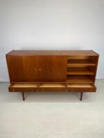 Danish Mid Century Teak Highboard - Image 7