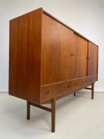 Danish Mid Century Teak Highboard - Image 11