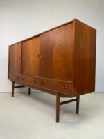 Danish Mid Century Teak Highboard - Image 10