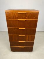 Mid-Century Austinsuite Teak Tallboy Chest of Drawers – Designed by Frank Guille - Image 7