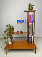 Mid Century Scandi Open Bookcase - Image 2