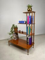 Mid Century Scandi Open Bookcase - Image 3