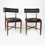Pair of G Plan Fresco Dining Chairs by Victor Wilkins - Image 2
