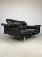 Vintage Designer Leather Sofa by Italsofa - Image 4