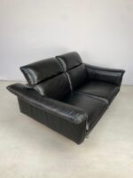Vintage Designer Leather Sofa by Italsofa - Image 3