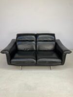 Vintage Designer Leather Sofa by Italsofa - Image 2