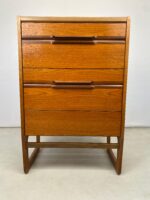Mid-Century Teak Tallboy Chest of Drawers by Meredew - Image 4