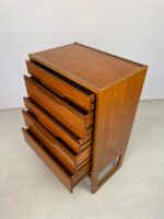 Mid-Century Teak Tallboy Chest of Drawers by Meredew - Image 8