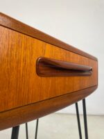 Pair of G Plan Fresco Mid Century Teak Bedside Tables by Victor Wilkins - Image 5
