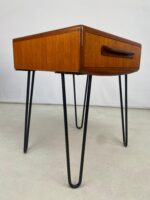 Pair of G Plan Fresco Mid Century Teak Bedside Tables by Victor Wilkins - Image 7