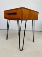 Pair of G Plan Fresco Mid Century Teak Bedside Tables by Victor Wilkins - Image 6