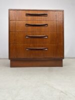 G Plan Fresco Mid Century Teak Chest of Drawers — 1960s - Image 7