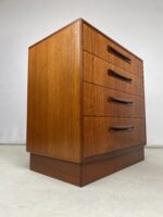 G Plan Fresco Mid Century Teak Chest of Drawers — 1960s - Image 4