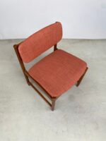 Set of Four Mid Century Danish Teak Dining Chairs — 1960s, Newly Upholstered - Image 9
