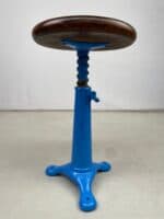 Vintage Singer Adjustable Industrial Stool - Image 4