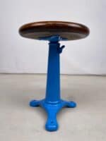 Vintage Singer Adjustable Industrial Stool - Image 2