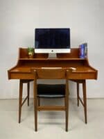 Extremely Rare Mid-Century Scandinavian 'Ola' Desk & Chair by John Texmon - Image 3