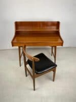 Extremely Rare Mid-Century Scandinavian 'Ola' Desk & Chair by John Texmon - Image 12