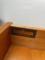Mid-Century Nathan Teak Bookcase - Image 3