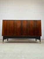 Mid-Century Danish Rosewood Tambour Sideboard - Image 8