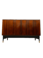 Mid-Century Danish Rosewood Tambour Sideboard