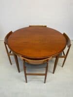 Mid-Century G Plan Teak Dining Table & Four Chairs by Ib Kofod-Larsen - Image 4