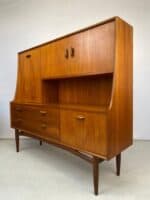 Mid-Century G Plan "Fresco" Teak Highboard / Cocktail Cabinet - Image 5