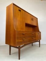 Mid-Century G Plan "Fresco" Teak Highboard / Cocktail Cabinet - Image 2