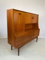 Mid-Century G Plan "Fresco" Teak Highboard / Cocktail Cabinet - Image 8
