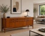 Rare Mid-Century Stonehill Teak Sideboard - Image 8