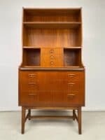 Mid-Century Danish Teak Adaptable Secretary Desk / Bookcase - Image 10