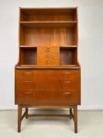 Mid-Century Danish Teak Adaptable Secretary Desk / Bookcase - Image 3