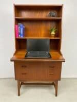 Mid-Century Danish Teak Adaptable Secretary Desk / Bookcase - Image 12