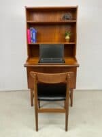 Mid-Century Danish Teak Adaptable Secretary Desk / Bookcase - Image 13