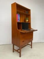 Mid-Century Danish Teak Adaptable Secretary Desk / Bookcase - Image 6