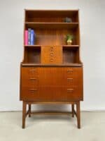 Mid-Century Danish Teak Adaptable Secretary Desk / Bookcase - Image 11
