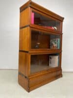 Antique Oak Sectional Bookcase by Globe Wernicke - Image 8