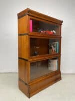 Antique Oak Sectional Bookcase by Globe Wernicke - Image 5