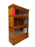 Antique Oak Sectional Bookcase by Globe Wernicke
