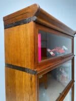 Antique Oak Sectional Bookcase by Globe Wernicke - Image 6