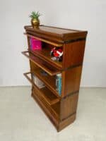 Antique Oak Sectional Bookcase by Globe Wernicke - Image 3