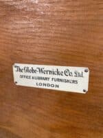 Antique Oak Sectional Bookcase by Globe Wernicke - Image 11