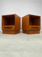 Pair of Mid-Century G Plan Teak Bedside Cabinets by Victor Wilkins - Image 10