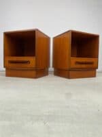 Pair of Mid-Century G Plan Teak Bedside Cabinets by Victor Wilkins - Image 5