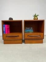 Pair of Mid-Century G Plan Teak Bedside Cabinets by Victor Wilkins - Image 12