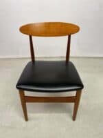 Mid-Century Jentique Teak Dining Table & Four Chairs - Image 7