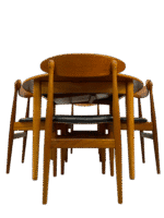 Mid-Century Jentique Teak Dining Table & Four Chairs